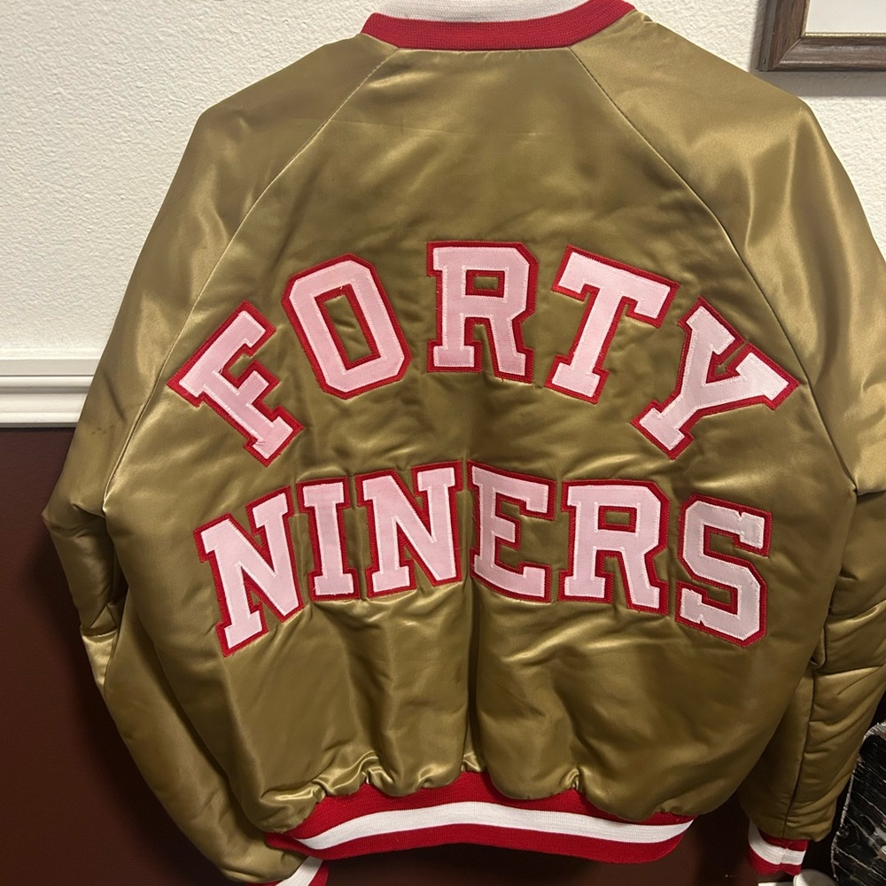 Rare vintage chalk line 49er jacket size Medium